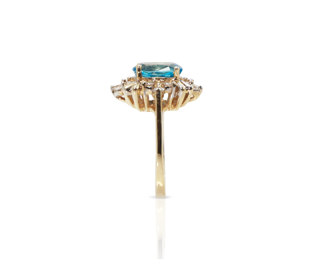 North Star Topaz Ring